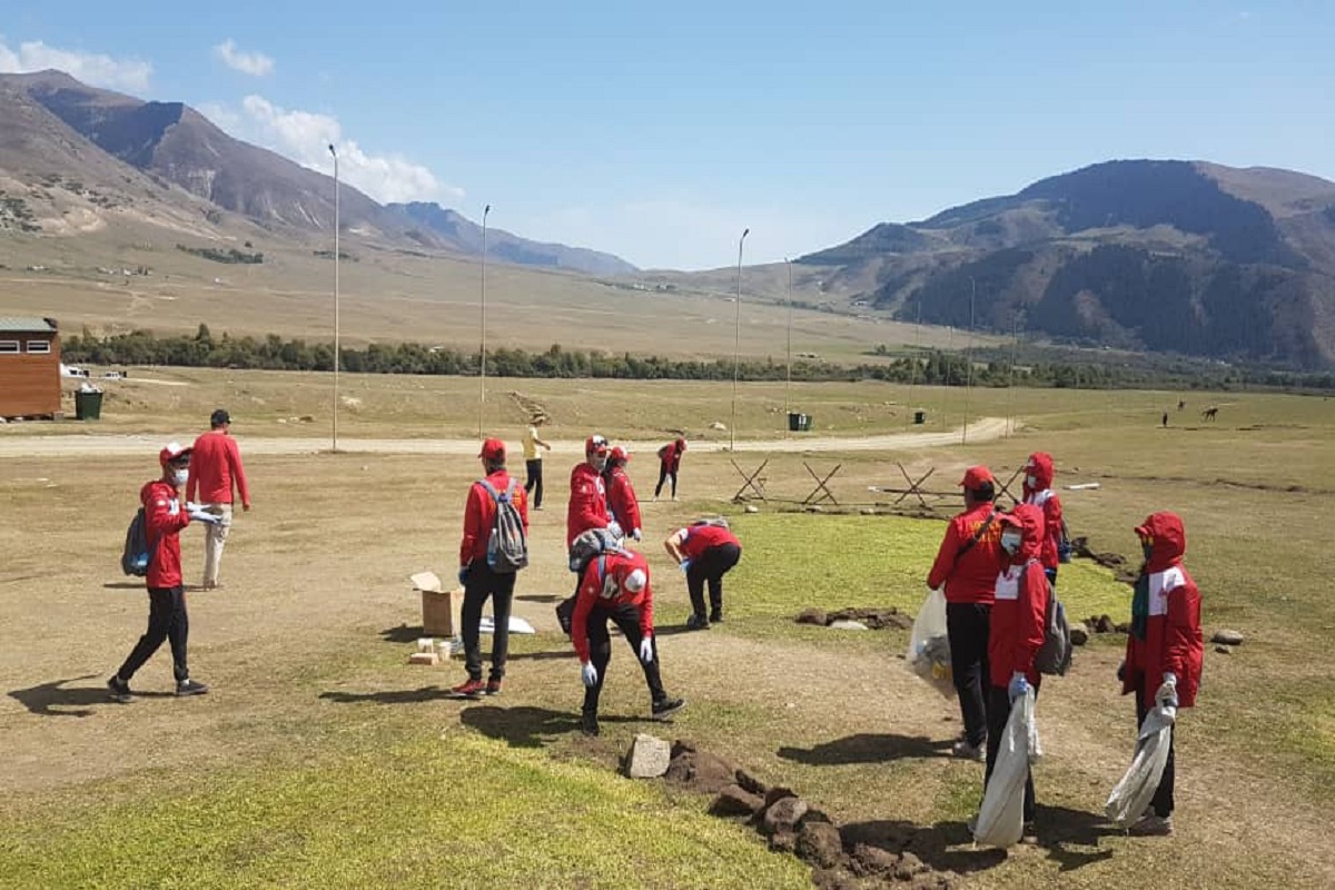 General cleaning of the territory is carried out in the Kyrchyn tract