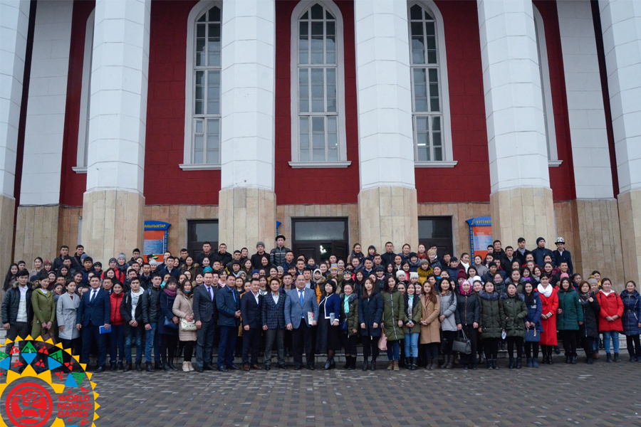 Students of Osh State University Met with Secretariat of III World Nomad Games