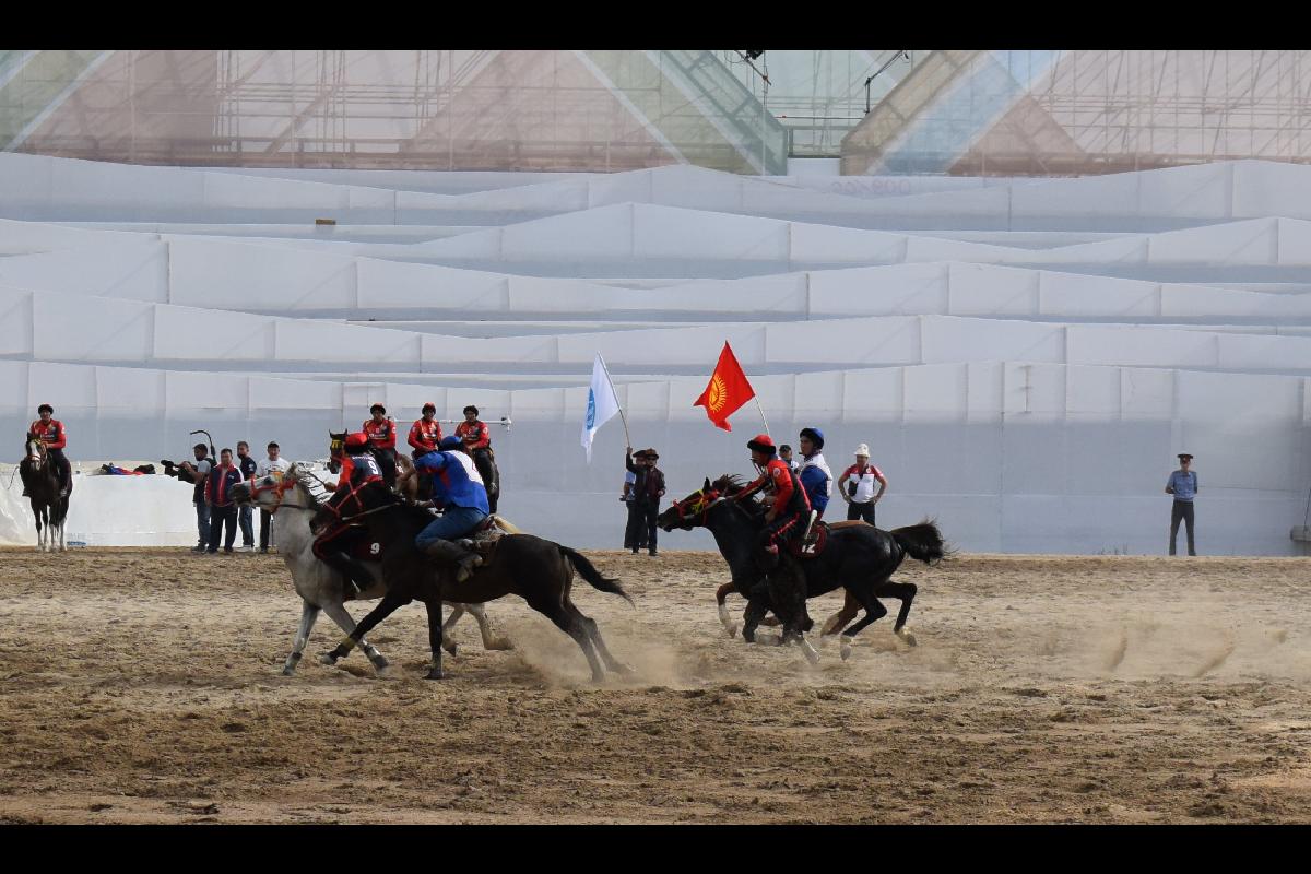 Көк бөрү боюнча финалдык таймашта Кыргызстан менен Өзбекстандын командалары кездешет