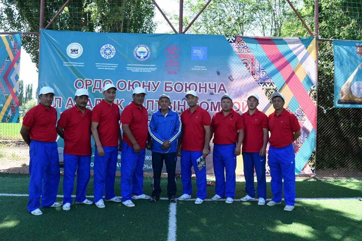 Ысык-Көл облусунда ДКОнын алкагында улуттук ордо оюну боюнча эл аралык турнири  өткөрүлдү