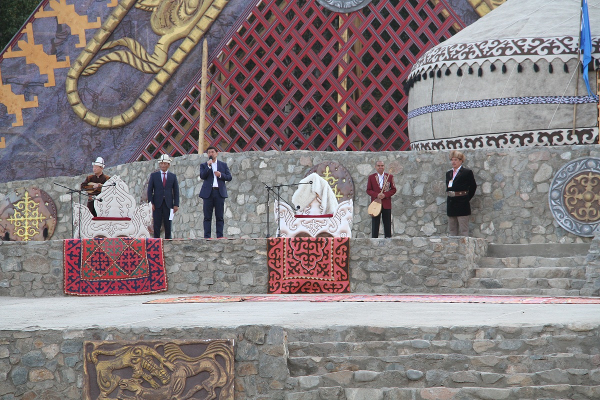 The XII International Contest "Aitysh" (Contest of narrators”) held in the ethnic village Kyrchyn