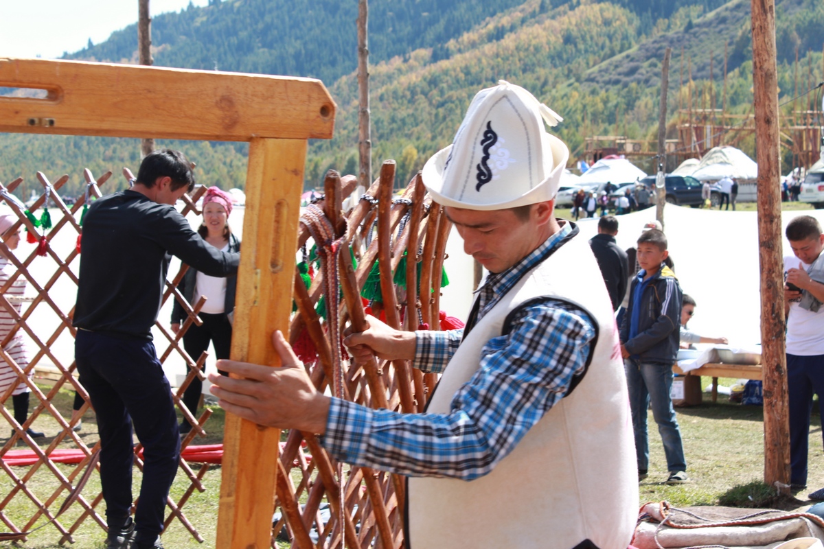Naryn region won the Grand - Prix in the competition for the best yurt
