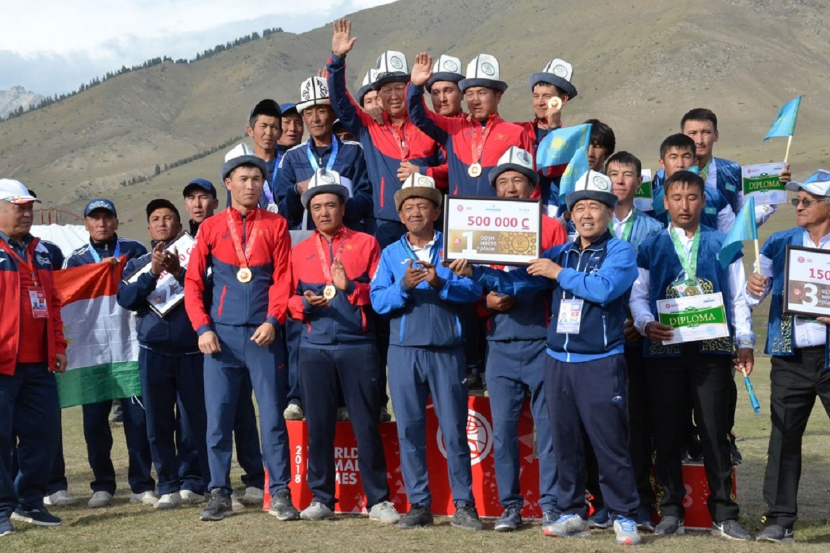 The Kyrgyz team won gold medal in Ordo