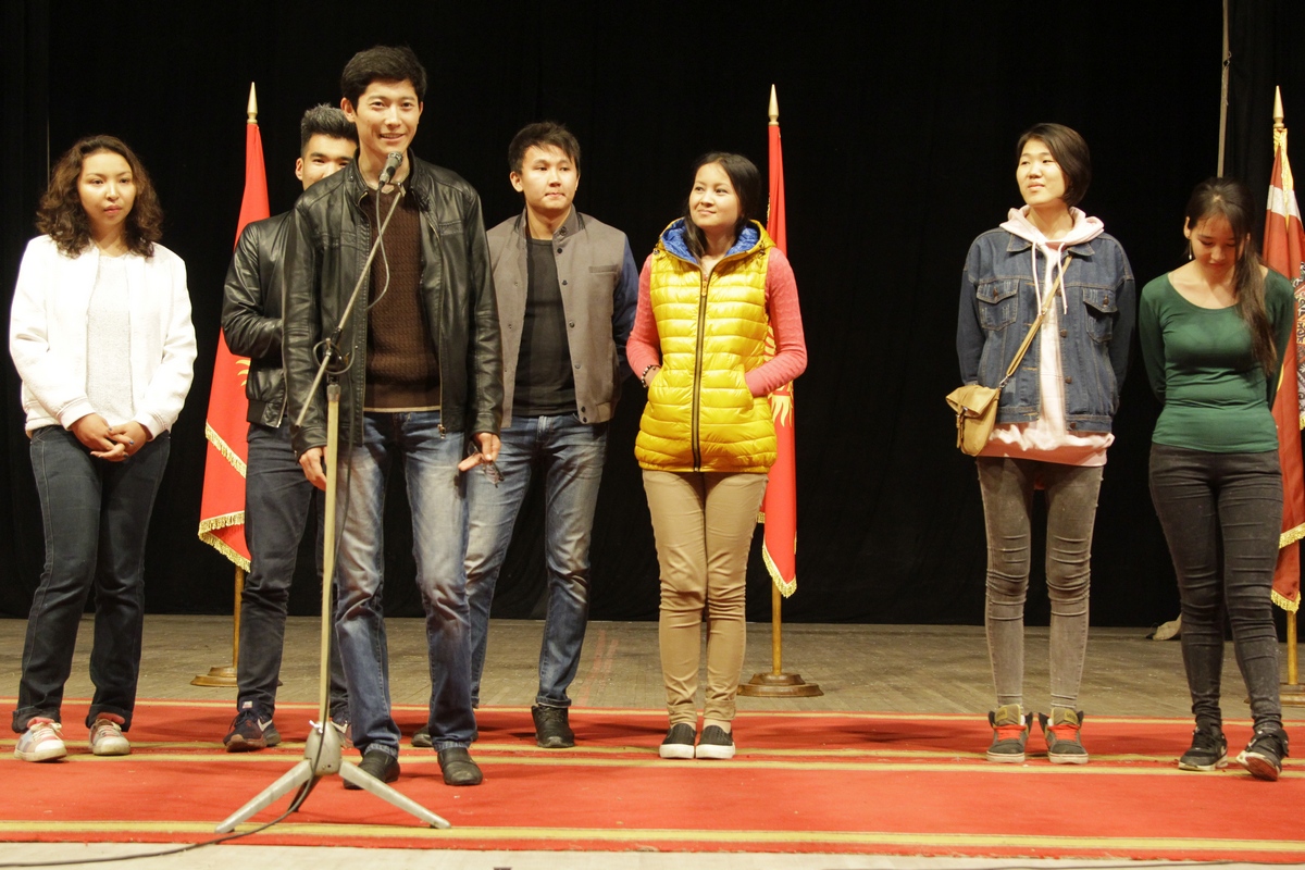 On May 10, in Bishkek was held a meeting with candidates for volunteers