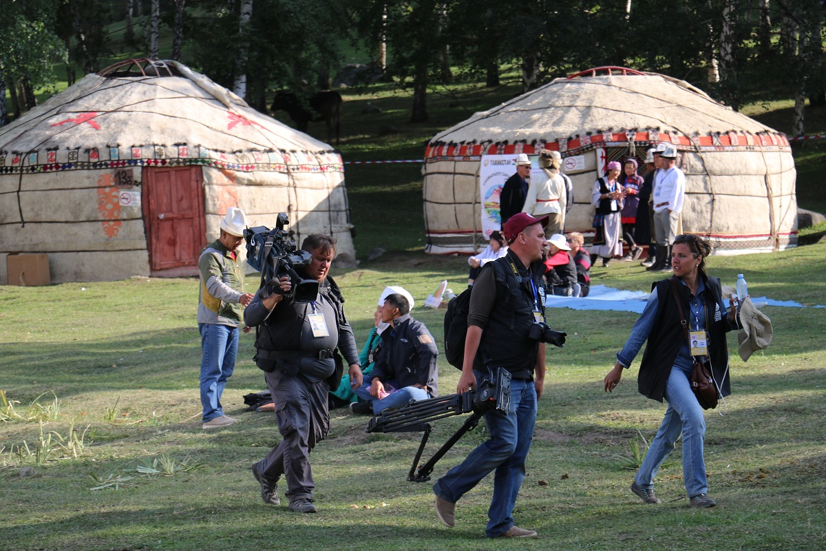 Actually the Third World Nomad Games are covered by the arrived 604 representatives